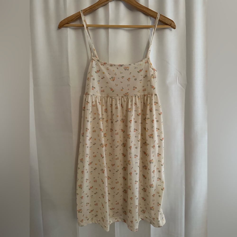 Floral Spaghetti Strap Dress
